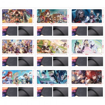 Genshin Impact game big mouse pads mats 90/70/60cm