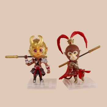 Black Myth Wukong Monkey King anime figures set(2pcs a set)(OPP bag)