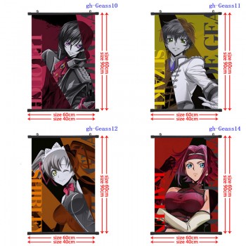 Code Geass anime wall scroll wallscrolls 60*90/40*60cm