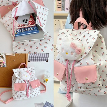 Hello Kitty anime backpack bag