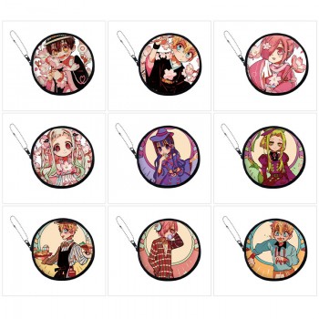 Toilet-bound Hanako-kun anime pu zipper round wallet coin purse