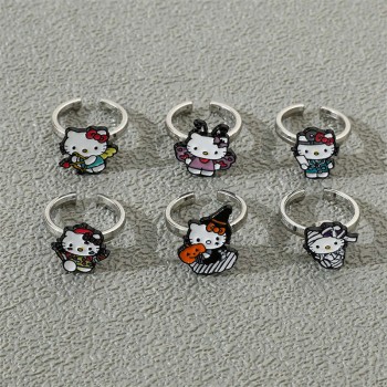 Sanrio Hello Kitty Open Adjustable Rings