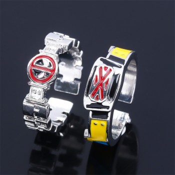 Deadpool &amp; Wolverine adjustable rings