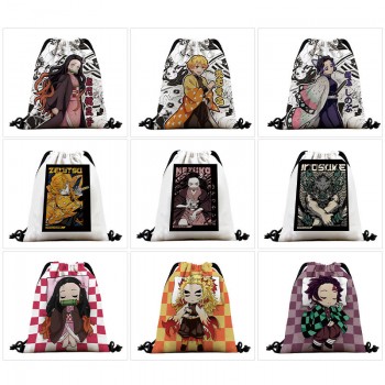 Demon Slayer anime anime nylon drawstring backpack bag