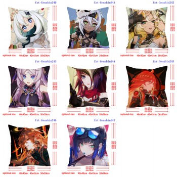 Genshin Impact game two-sided pillow 40CM/45CM/50CM