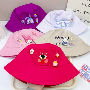 Sanrio Melody kitty Cinnamoroll Kuromi anime bucket hat cap