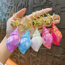 Colorful Acrylic Shell Conch key chains