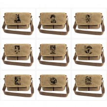 My Hero Academia anime canvas satchel shoulder bag