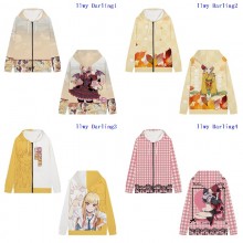 My Dress-Up Darling anime zipper long sleeve hoodi...