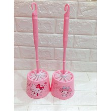 My Melody Hello Kitty anime long handle toilet brush with base cleaning brush