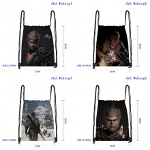 Black Myth Wukong game drawstring backpack bags