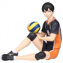 Haikyuu Tobio Kageyama sitting anime figure