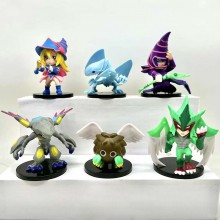 Yu Gi Oh Duel Monsters anime figures set(6pcs a set)(OPP bag)