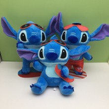 8inches Stitch anime plush dolls set(3pcs a set)