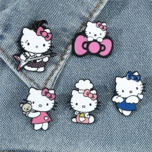 Sanrio Hello kitty anime alloy brooch pins