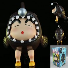 Q Crayon Shin-chan anglerfish anime figure