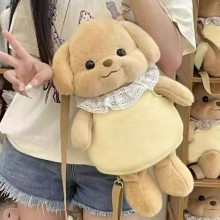 Kawaii Sylvanian Poodle plush backpack bag