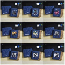 Demon Slayer anime canvas purse wallets