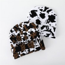 Y2K fashion skull beanies straw hat knitted hat