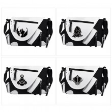 Solo Leveling PU black white color crossbody satchel shoulder bag