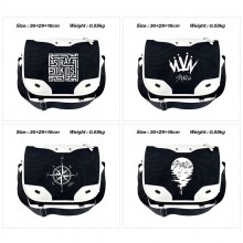 Straykids star PU waterproof crossbody satchel sho...