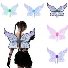 Halloween Princess Cosplay Elf Angel Butterfly Win...