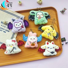 Sanrio Melody kitty Cinnamoroll Kuromi anime plush doll key chains