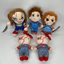 Halloween Chucky Scary Hello Kitty plush doll