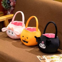 My Melody Kuromi Pumpkin Plush Candy Storage Bag