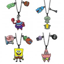 Spongebob anime alloy necklace