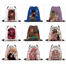 Toilet-bound Hanako-kun anime nylon drawstring backpack bag