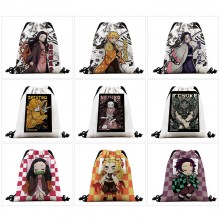 Demon Slayer anime anime nylon drawstring backpack...