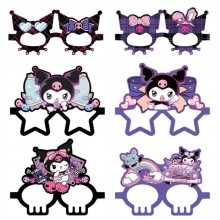 Kulomi Anime Birthday Party Dress Up Paper Glasses(price for 12pcs)