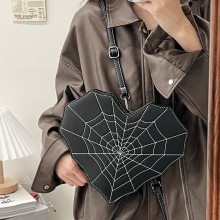 Spider-Man Cobweb PU Crossbody Shoulder Bag