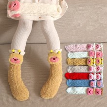 Loopy anime Fleece Floor Socks