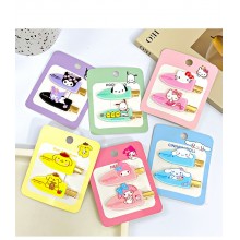 Sanrio Melody kitty Cinnamoroll Kuromi anime bow h...