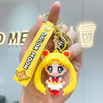 Sailor Moon anime figure doll key chain