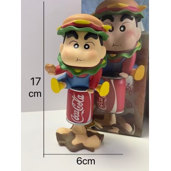 Coca Cola Hamburg Crayon Shin-chan anime figure