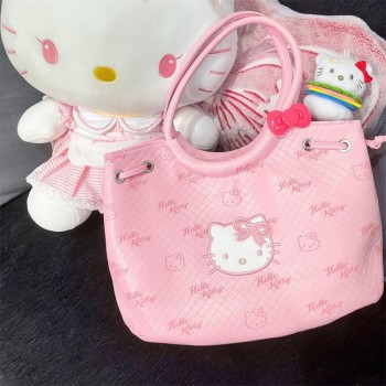 Hello kitty anime tote satchel shoulder bag handbag