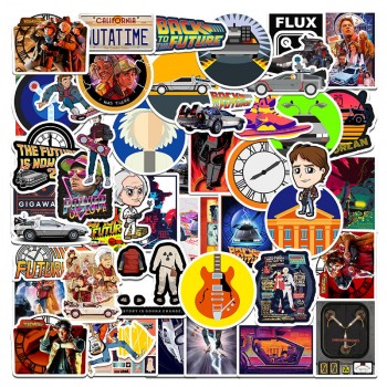 Back To The Future waterproof stickers set(50pcs a set)