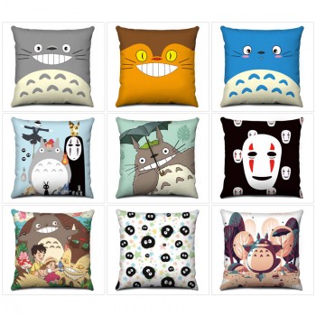 Totoro anime two-sided pillow 45*45cm