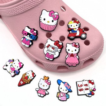 Sanrio Melody kitty Cinnamoroll Kuromi Shoe Charms DIY Accessories Sandals Decorate