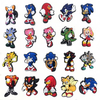 Sonic the Hedgehog Shoe Charms DIY Accessories Sandals Decorate