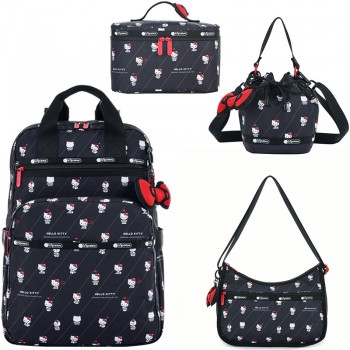 Hello kitty tote backpacks crossbody travel luggage bags handbag