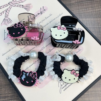 Hello Kitty anime hair clip hairpin