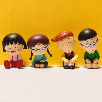 Chibi Maruko-chan anime figures set(4pcs a set)