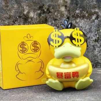 Rich Psyduck anime figure 35cm