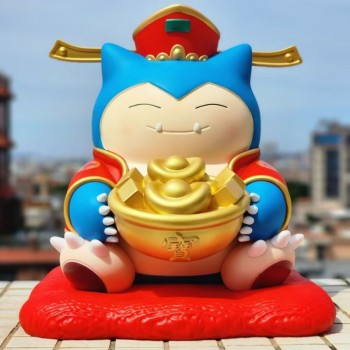 Rich Snorlax anime figure 35cm