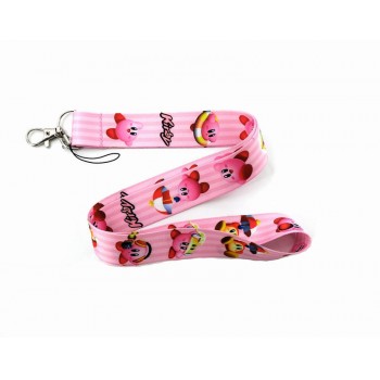 Kirby ID cards holders cases lanyard key chain 92cm