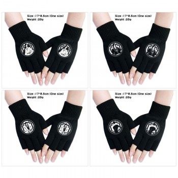 Heaven Official's Blessing anime cotton half finger gloves a pair